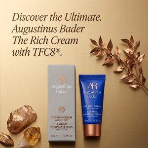 Augustinus Bader The Rich Cream 7ml Mini NEW Sealed Luxury Skincare